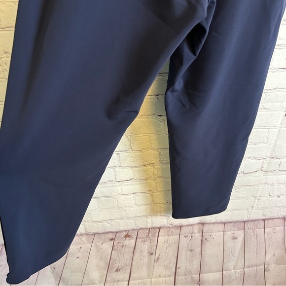Athleta Metropolis Straight leg navy blue active pants size 10 athleisure work - Picture 8 of 13